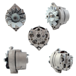 Y55 Series Clark Forklift  12 Volt 55 Amp Alternator without Tach Drive Assembly